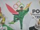 Raja Dwi Permata Halim meraih medali emas cabor senam nomor aerobik perorangan putra.