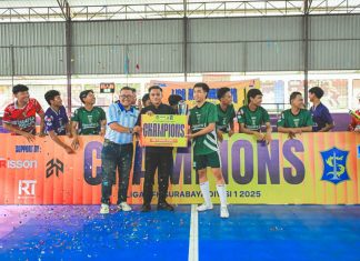 Ketua KONI Surabaya Hadiri Laga Final Liga AFK