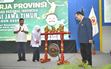 Gubernur Khofifah Minta KONI Jatim Perkuat Pembinaan Atlet Usia Dini