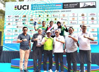 Kontingen Balap Sepeda Jatim Nomor MTB Juara Umum di Kejurnas 2026