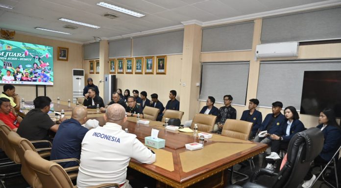 14 Mahasiswa Unesa Magang di Puslatda Jatim, KONI Buka Kesempatan Belajar dari Dunia Olahraga Prestasi