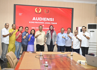 KONI Jatim Kampanyekan Atlet Laki-Laki Tak Lagi Memendam Masalah