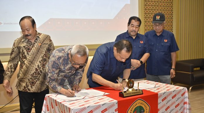 Untag Surabaya Gandeng KONI Jatim, Siapkan Beasiswa dan Kuliah untuk Atlet